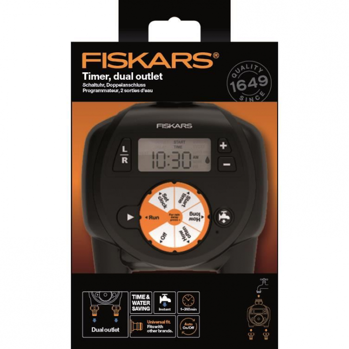 Programator FISKARS, doua iesiri [3]