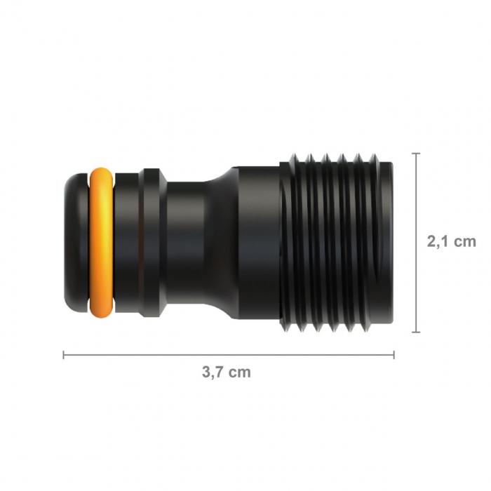 Racord robinet tata Fiskars de 13 mm (1/2") [2]