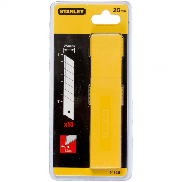 Set 10 lame Stanley, 25 mm, 0-11-325 [6]