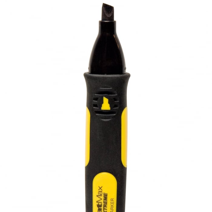Set 2 bucati markere Stanley Fatmax, 0-47-314, negru,  varf lat [4]