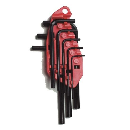 Set 8 chei imbus Stanley, tip "L", metric 1.5-6 mm [4]
