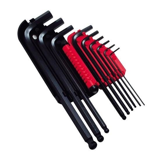 Set 9 chei imbus Stanley, tip "L", metric 1.5-10 mm [2]