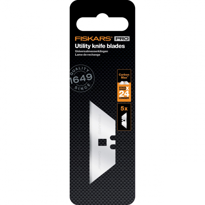 Set de 5 lame trapezoidale Fiskars CarbonMax, 1027229 [2]