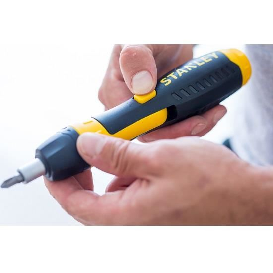 Set Stanley, surubelnita pivotanta cu clichet 1/4'' + 39 piese [6]