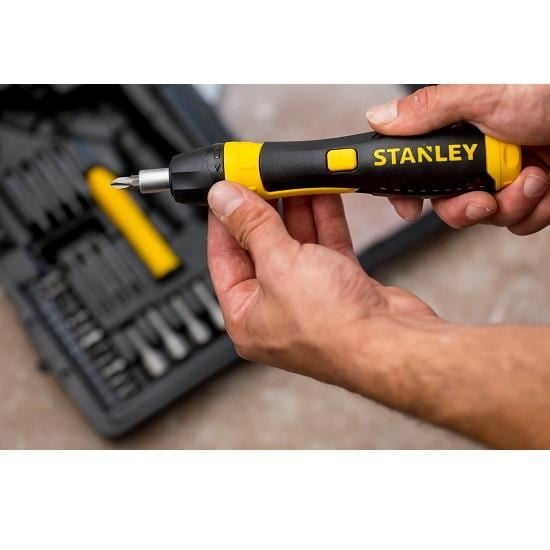 Set Stanley, surubelnita pivotanta cu clichet 1/4'' + 39 piese [2]