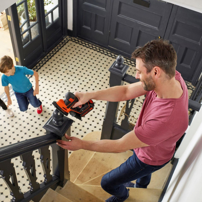 Slefuitor cu talpa triunghiulara Black&Decker, BDCDS18N-XJ 18V (acumulatorul nu este inclus) [2]