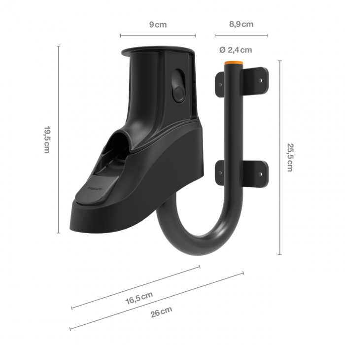 Suport Fiskars pentru fixarea pe perete a tamburului XL [4]