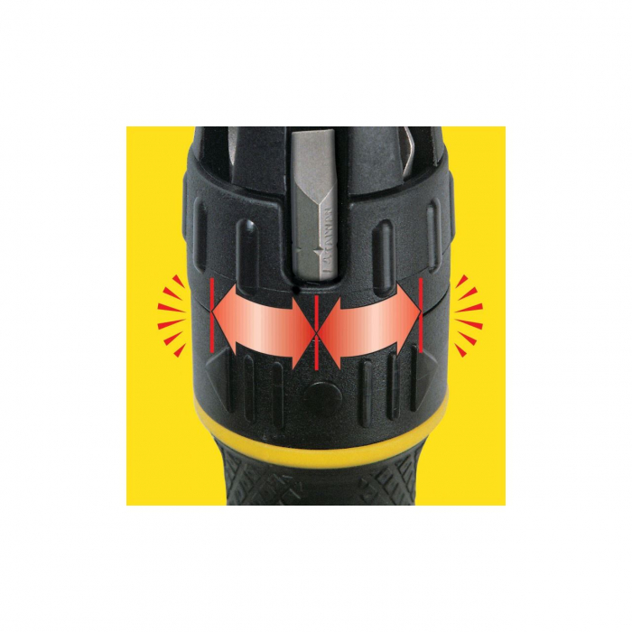 Surubelnita magnetica cu clichet Stanley, 0-68-010, +10 varfuri [19]