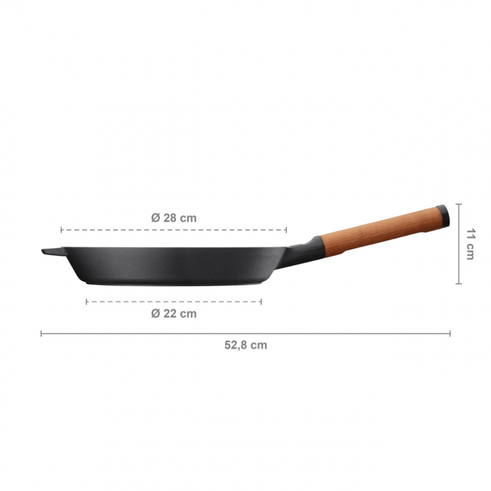 Tigaie din fonta Fiskars Norden, Ø 24 cm [6]