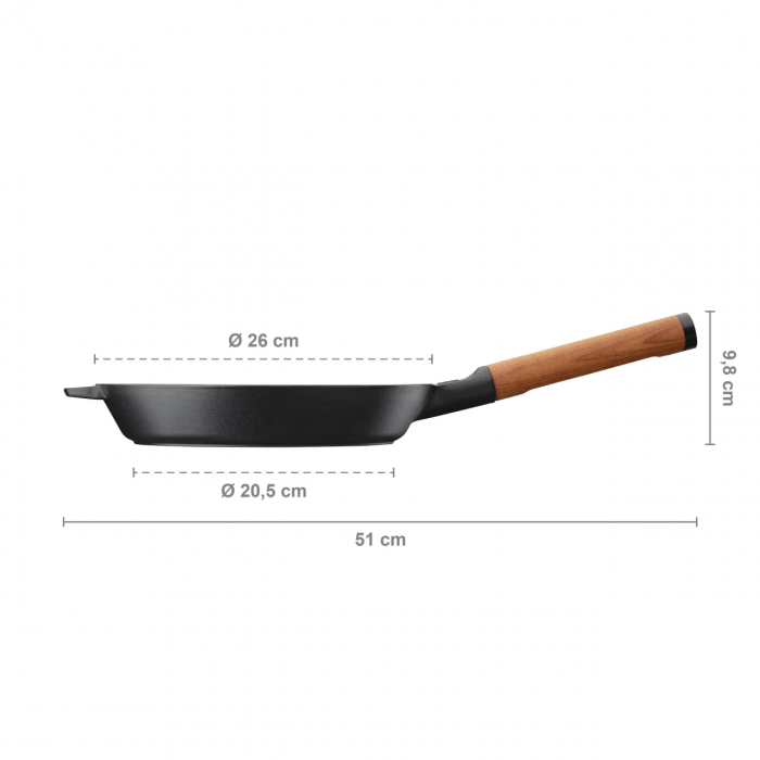 Tigaie din fonta Fiskars Norden, Ø 26 cm [6]