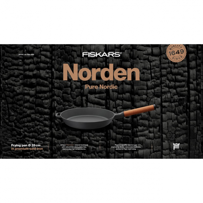Tigaie din fonta Fiskars Norden, Ø 28 cm [4]