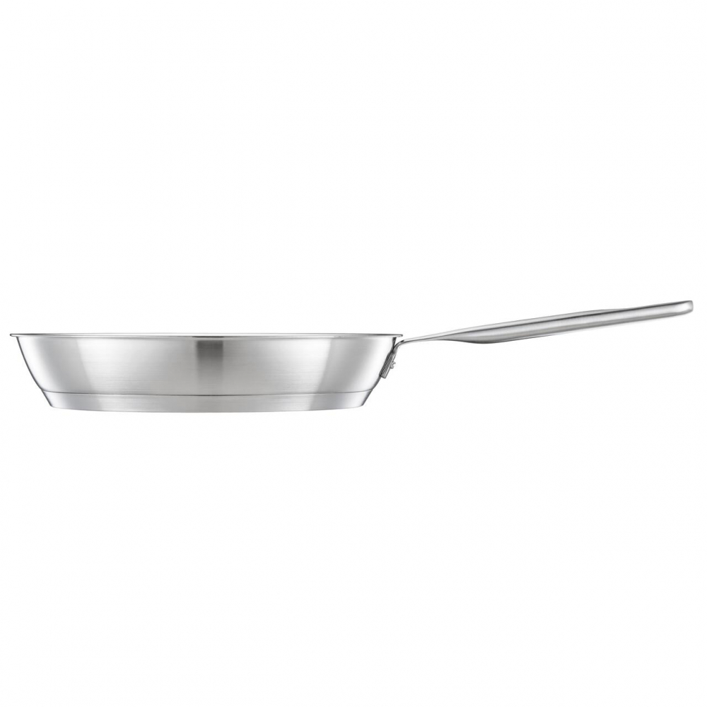 Tigaie din otel inoxidabil, fara acoperire antiaderenta, Fiskars All Steel Pure, Ø 28 cm [2]