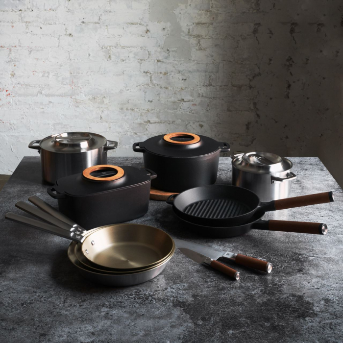 Tigaie grill din fonta Fiskars Norden, Ø 26 cm [4]