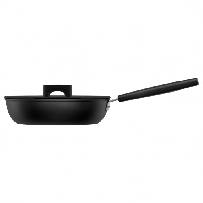 Tigaie pentru sote cu capac Fiskars Hard Face, 26 cm, 2.8 L [8]