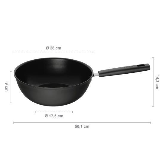 Tigaie Wok Hard Face 28cm, 4,5L [2]
