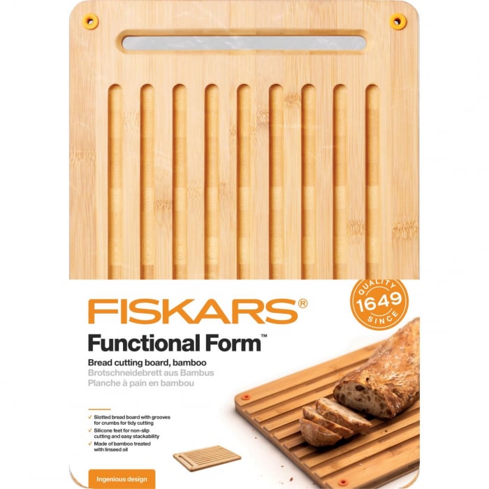 Tocator din lemn de bambus Fiskars Functional Form [3]