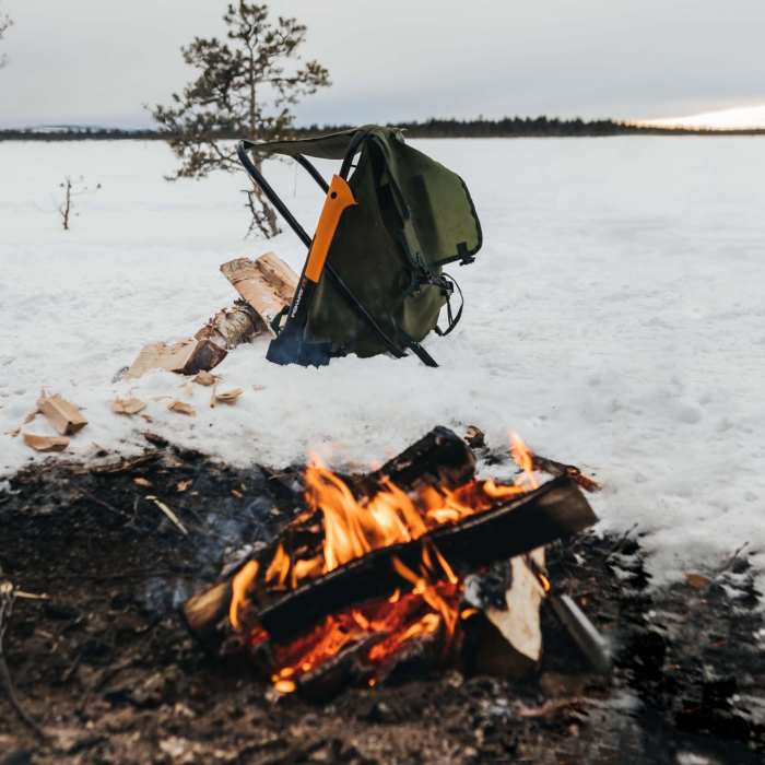 Topor pentru camping Fiskars X7, XS, 385 mm, 640 g [6]