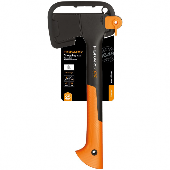 Topor pentru camping Fiskars X7, XS, 385 mm, 640 g [4]