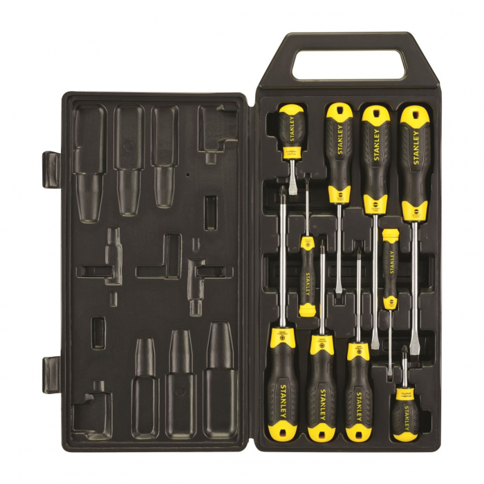 Trusa 10 surubelnite Stanley CushionGrip [3]