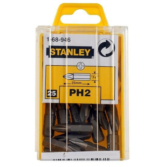 Varf Stanley, PH2 x 1/4'' x 25 mm [2]