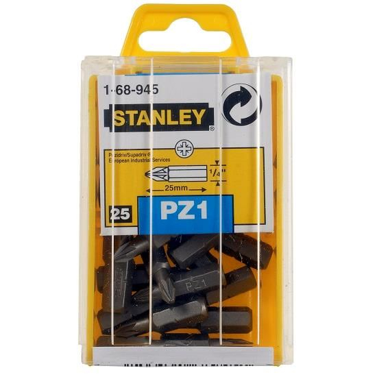 Varf Stanley, PZ1 x 1/4'' x 25 mm [2]