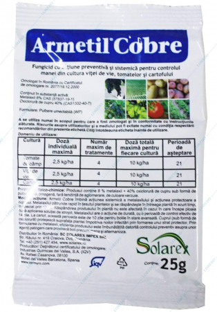 Protectia plantelor - Armetil Cobre 