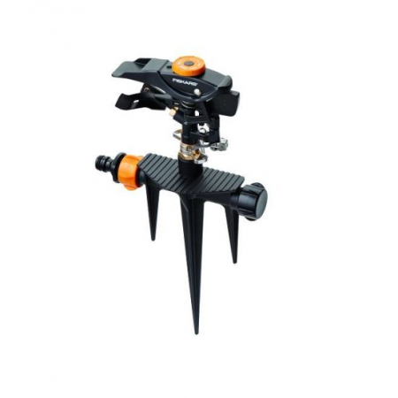 Unelte & Bricolaj - Aspersor pulsator cu picior Fiskars, cap metalic