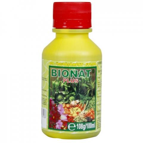 Ingrasaminte Bio - Ingrasamant foliar Bionat Plus