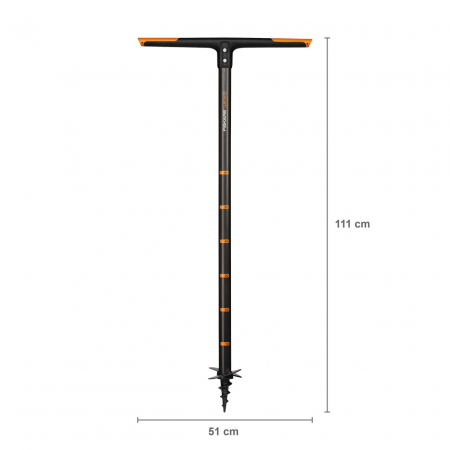 Burghiu de pamant Fiskars QuikDrill S, Ø 100 mm, 1110 mm, 1800 g [5]