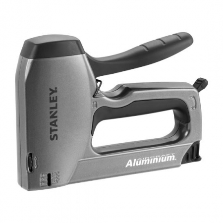 Unelte & Bricolaj - Capsator manual profesional din aluminiu Stanley, TR250, capse G si J