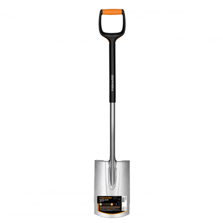 Cazma pentru plantat si bordurat Fiskars Xact, medie, varf rotunjit, 1080 mm, 1870 g [3]