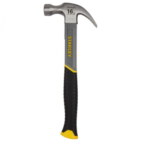 Unelte & Bricolaj - Ciocan Stanley pentru dulgherie cu maner din fibra de sticla, STHT0-51309, 350 mm, 450 g