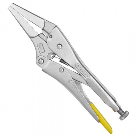 Unelte & Bricolaj - Cleste cu blocare cu varf lung Stanley, 0-84-813, 200 mm