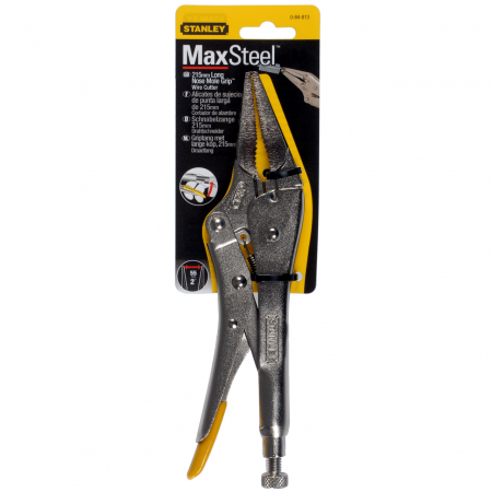 Cleste cu blocare cu varf lung Stanley, 0-84-813, 200 mm [1]