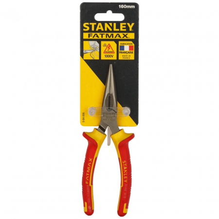 Cleste cu falci lungi electroizolat Stanley Fatmax, 0-84-006, 1000 V 160 mm [12]