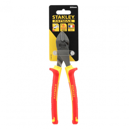 Cleste cu taietura diagonala (sfic) electroizolat Stanley Fatmax, 1000 V 195 mm [1]