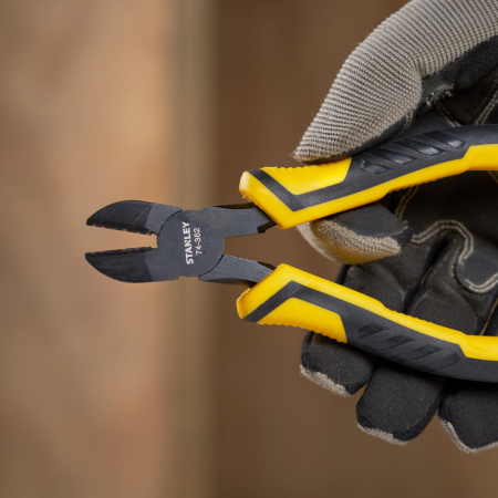 Cleste cu taietura pe diagonala Stanley Control-Grip, STHT0-74455,180 mm [7]