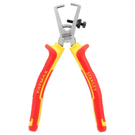 Unelte & Bricolaj - Cleste electroizolat pentru dezizolarea cablurilor Stanley Fatmax, 0-84-010, 1000 V 160 mm