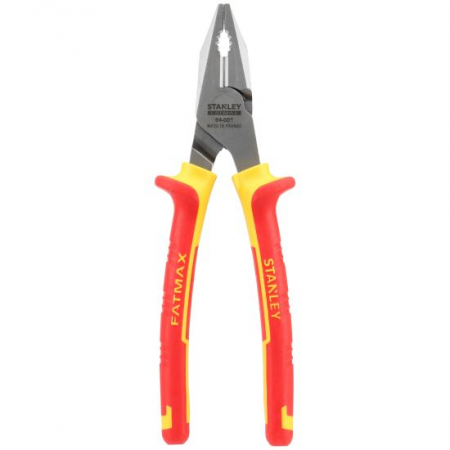 Unelte & Bricolaj - Cleste universal (patent) electroizolat Stanley Fatmax, 0-84-001, 1000V 185 mm
