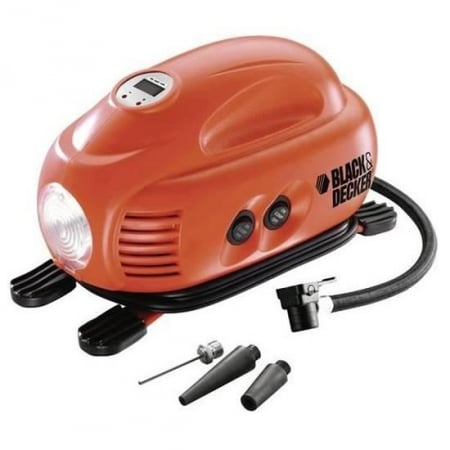 Unelte & Bricolaj - Compresor auto Black&Decker, ASI200-XJ, 12V c.c, 8 bar