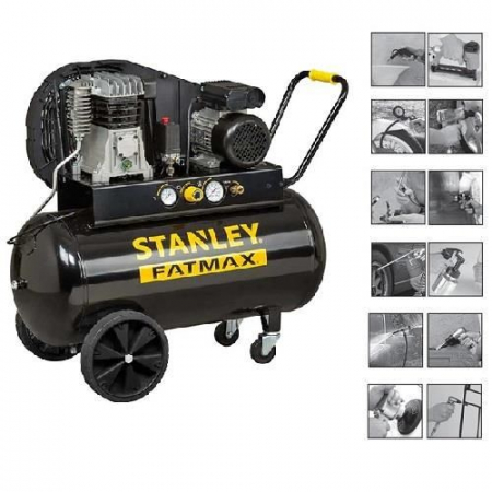 Unelte & Bricolaj - Compresor STANLEY, B 350/10/100, 100 l, 10 bar, 3 CP