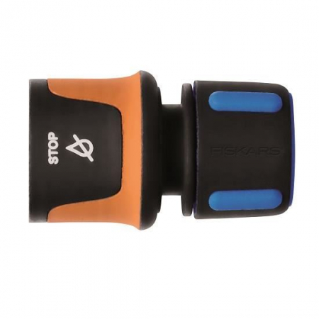Unelte & Bricolaj - Conector furtun de gradina Fiskars AquaSTOP 13-15 mm (1/2-5/8")