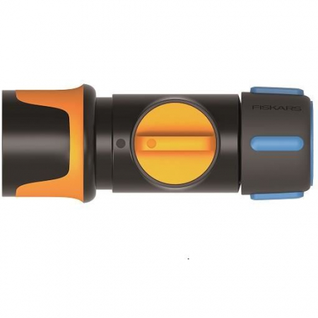 Unelte & Bricolaj - Conector ON/OF furtun de gradina Fiskars, 13-15 mm (1/2"-5/8'')
