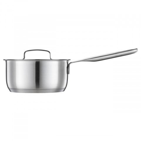 Cratita cu capac, din otel inoxidabil, fara acoperire antiaderenta, Fiskars All Steel, 1.5 l [1]