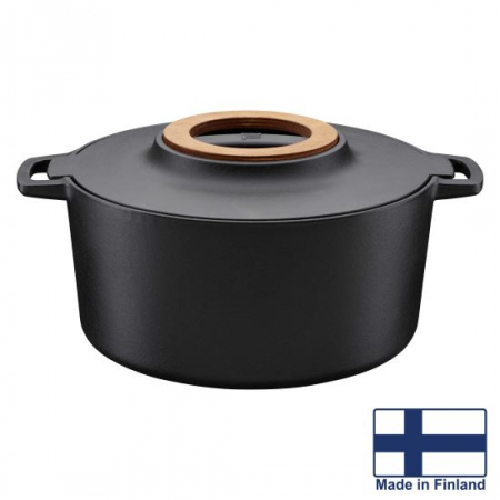 Cratita din fonta Fiskars Norden, 6 L [0]