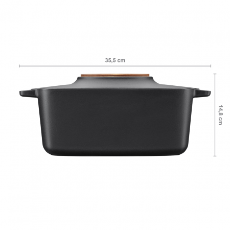 Cratita din fonta Fiskars Norden, ovala, 5 L [9]