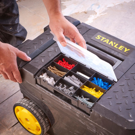 Cutie pentru scule cu roti Stanley, 1-97-503, 53 L, 603 X 375 X 430 mm [10]