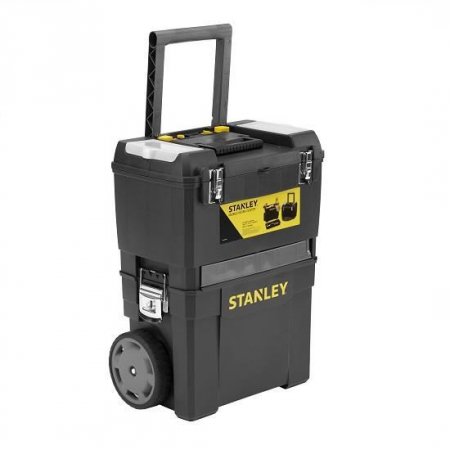 Cutii, genti si organizatoare - Cutie scule Stanley, cu roti, 480X630X290 mm