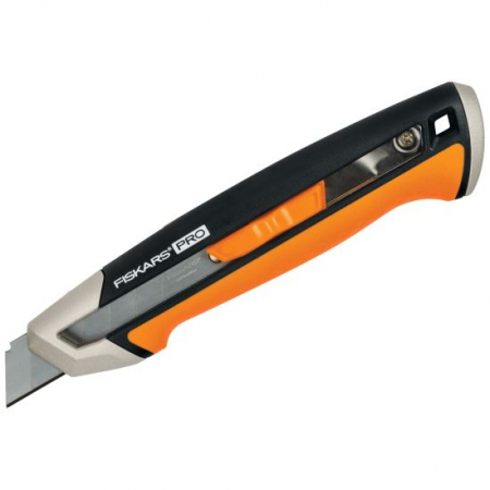 Unelte de mana - Cutit cu lama sgmentata de 18 mm Fiskars CabonMax Snap-Off, 1027227