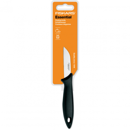 Cutit pentru curatat Fiskars Essential, 7 cm, otel inoxidabil [4]